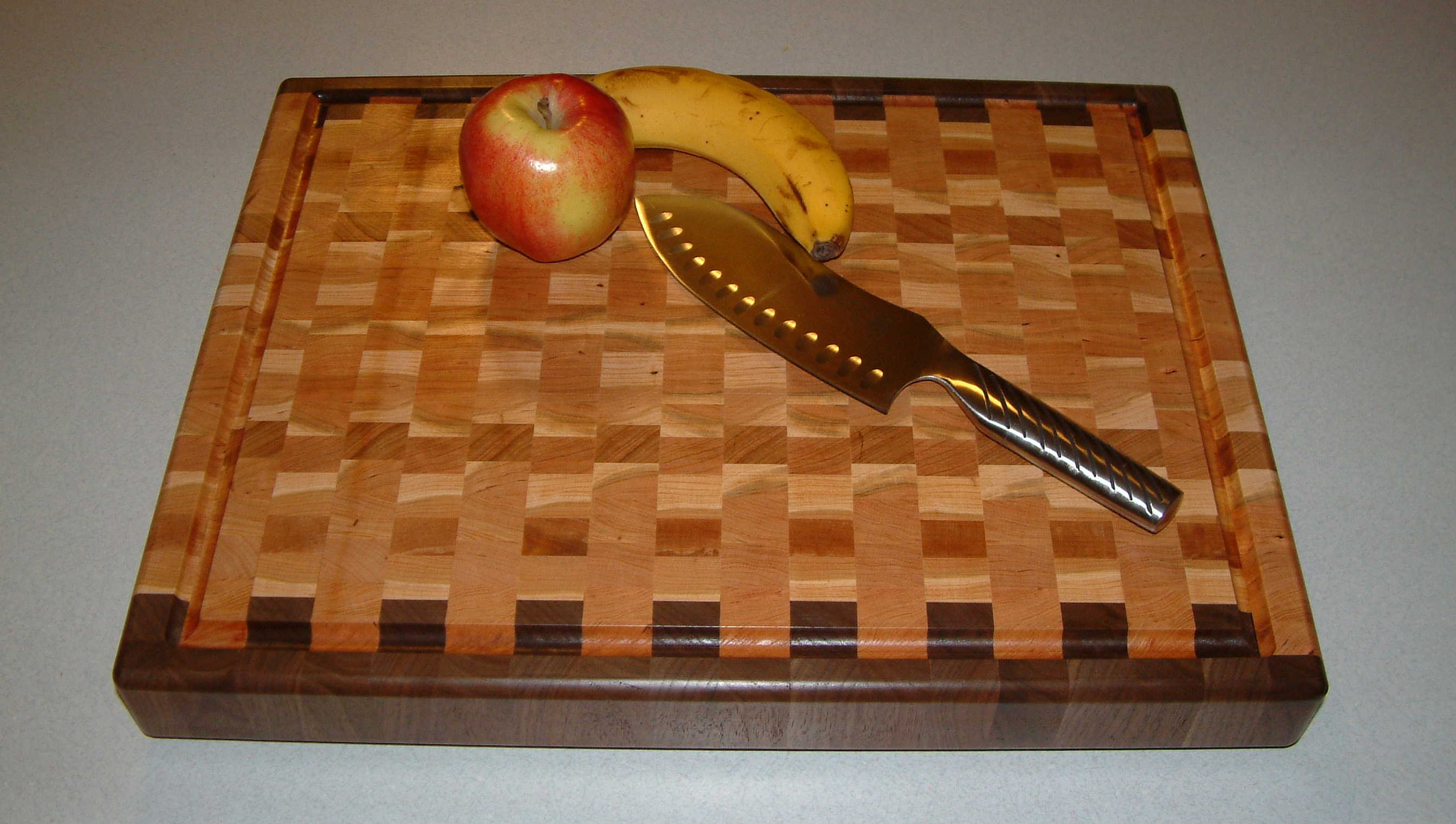 Cherry with Walnut ends